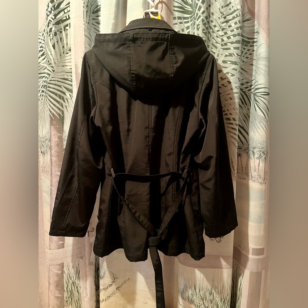 Black Rain Coat - Picture 4 of 4